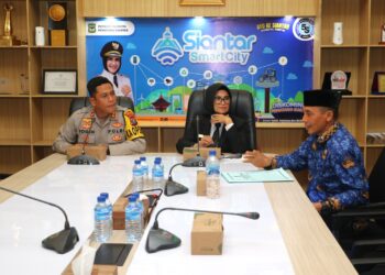 Wali Kota Mengikuti Zoom Meeting Penandatanganan Nota Kesepahaman antara Kementan dan Polri