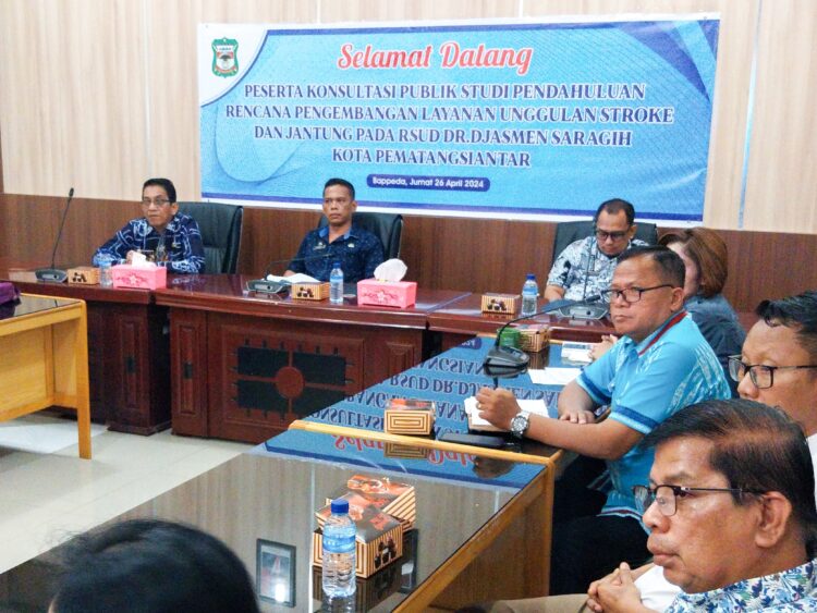 Pemko Pematangsiantar Dukung Rencana Proyek Investasi Pengembangan RSUD dr Djasamen Saragih Menjadi Pusat Layanan Stroke dan Jantung Pemko Pematangsiantar Dukung Rencana Proyek Investasi Pengembangan RSUD dr Djasamen Saragih Menjadi Pusat Layanan Stroke dan Jantung