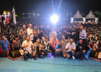 Puncak Peringatan Hari Jadi Kota Pematangsiantar, Wali Kota dan Forkopimda Bernyanyi Bersama Bagindas