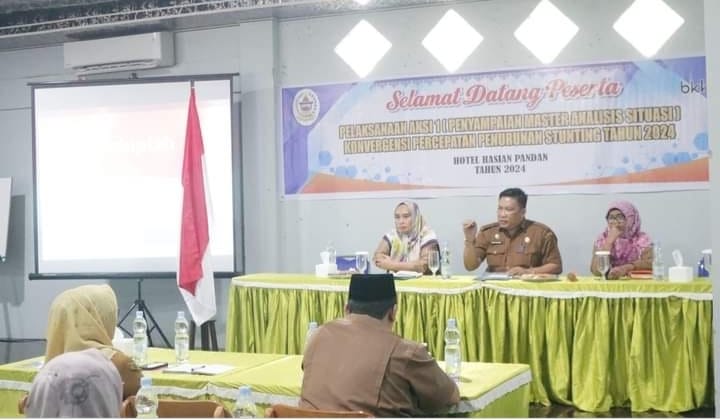 Pj Sekda Tapteng Buka Kegiatan Aksi 1 Penurunan Stunting di Kabupaten Tapanuli Tengah