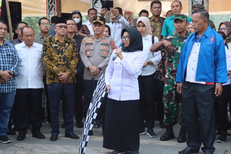Kapolres Pematangsiantar Hadiri Pelepasan Pawai Hari Buruh Sedunia