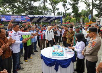 Wali Kota Hadiri Peringatan Hari Buruh  Kota Pematangsiantar Tahun 2024