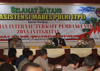 Kapolres Pematang Siantar Terima Kunjungan Tim Asistensi Mabes Polri Menuju WBK/WBBM tahun 2024