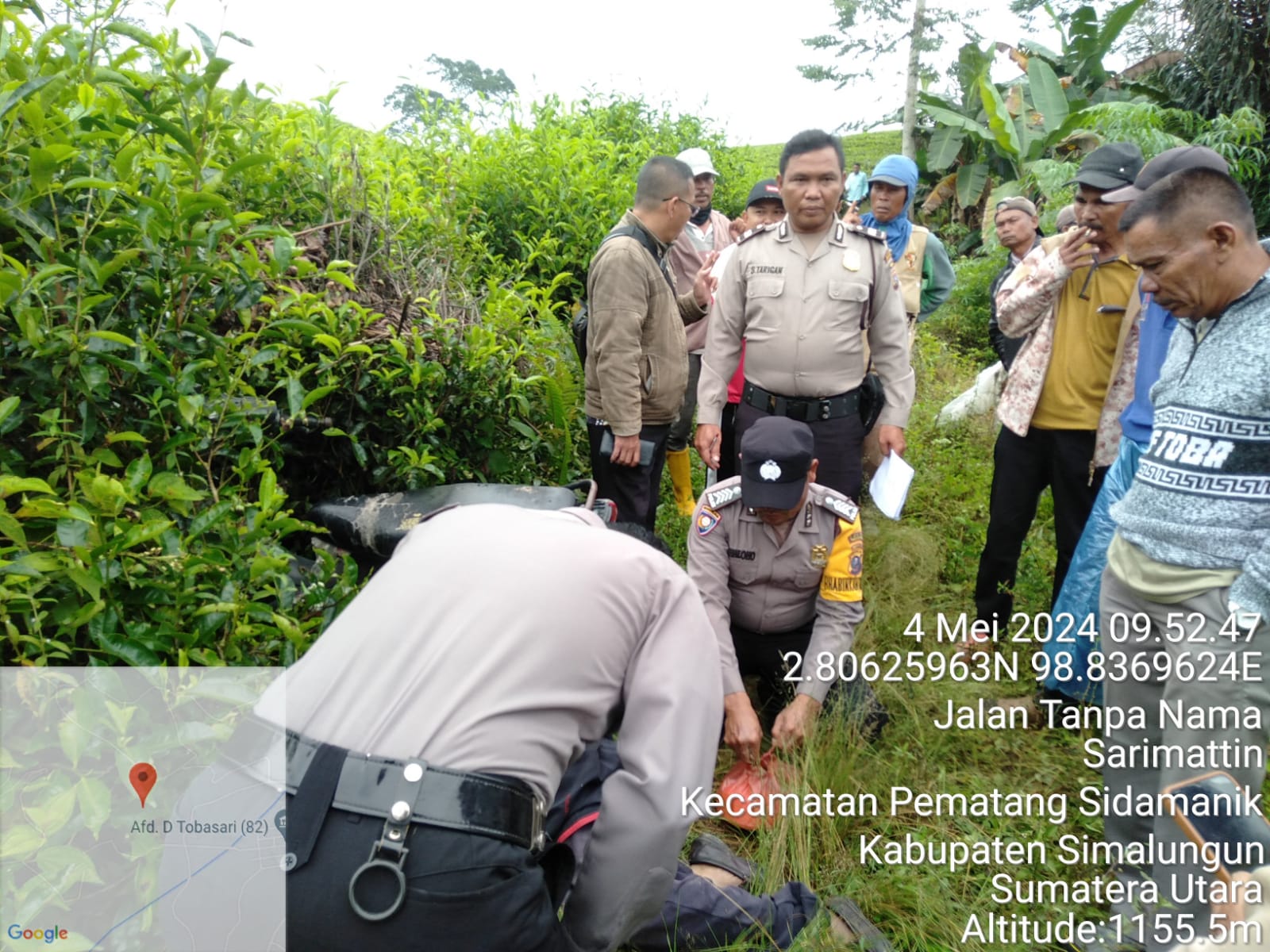 Kebun Teh Pamatang Sidamanik Geger, Pensiunan BUMN Ditemukan Tewas Kebun Teh Pamatang Sidamanik Geger, Pensiunan BUMN Ditemukan Tewas