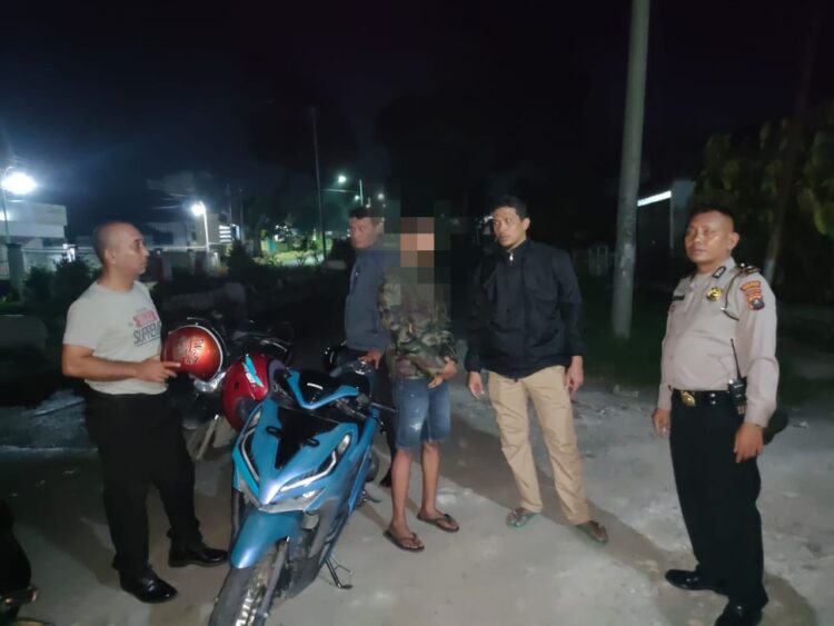 Polsek Siantar Utara Gagalkan Aksi Tawuran di Simpang Rambung Merah 