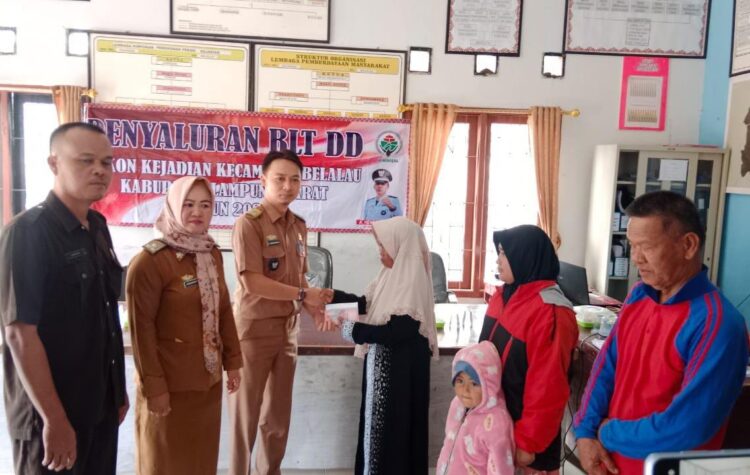 Pekon Kejadian Realisasikan BLT Tahap TA 2024 Untuk 19 KPM