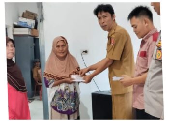 20 Warga Pekon Pajar Agung Menerima BLT Dana Desa Tahun 2024