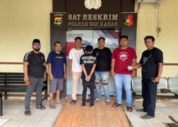 Ops Sikat Krakatau Tahun 2024, Polres Way Kanan Bekuk DPO Pelaku Curas Uang Angsuran PT PNM Mekar