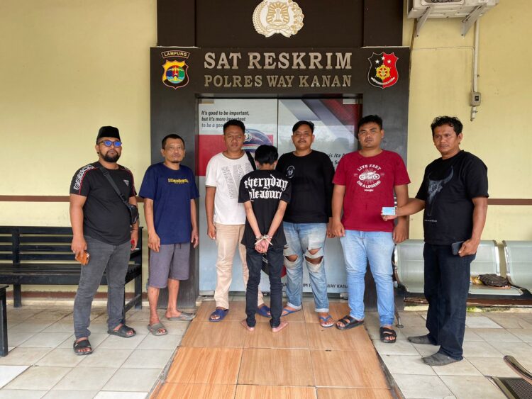 Ops Sikat Krakatau Tahun 2024, Polres Way Kanan Bekuk DPO Pelaku Curas Uang Angsuran PT PNM Mekar