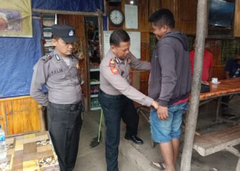 Polsek Raya Lakukan Pengecekan Lokasi Dugaan Peredaran Narkoba di Baringin Raya