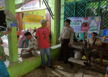 Polsek Pinang Sori Laksanakan Patroli Blue Light