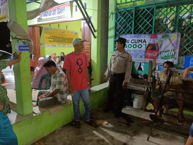 Polsek Pinang Sori Laksanakan Patroli Blue Light