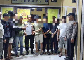 Perkelahian Pelajar di Jalan Bahkora Berakhir Di Polsek Siantar Marihat dengan Mediasi