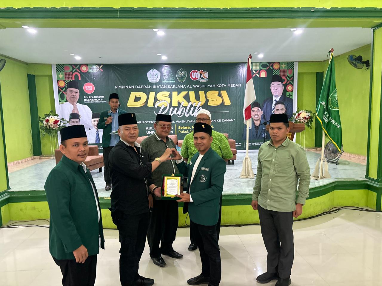 Diskusi Publik ISARAH, Nikson Nababan Puji Peran Al Washliyah di Kancah Politik