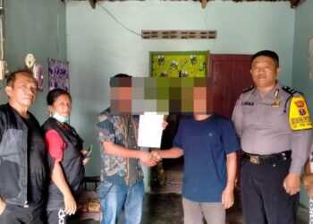 Permasalahan Selisih Paham di Jalan Farel Pasaribu Berhasil Dimediasi Polsek Siantar Marihat 