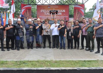 Kapolres Hadiri Peluncuran Tahapan Pemilihan Walikota dan Wakil Walikota Pematangsiantar Tahun 2024