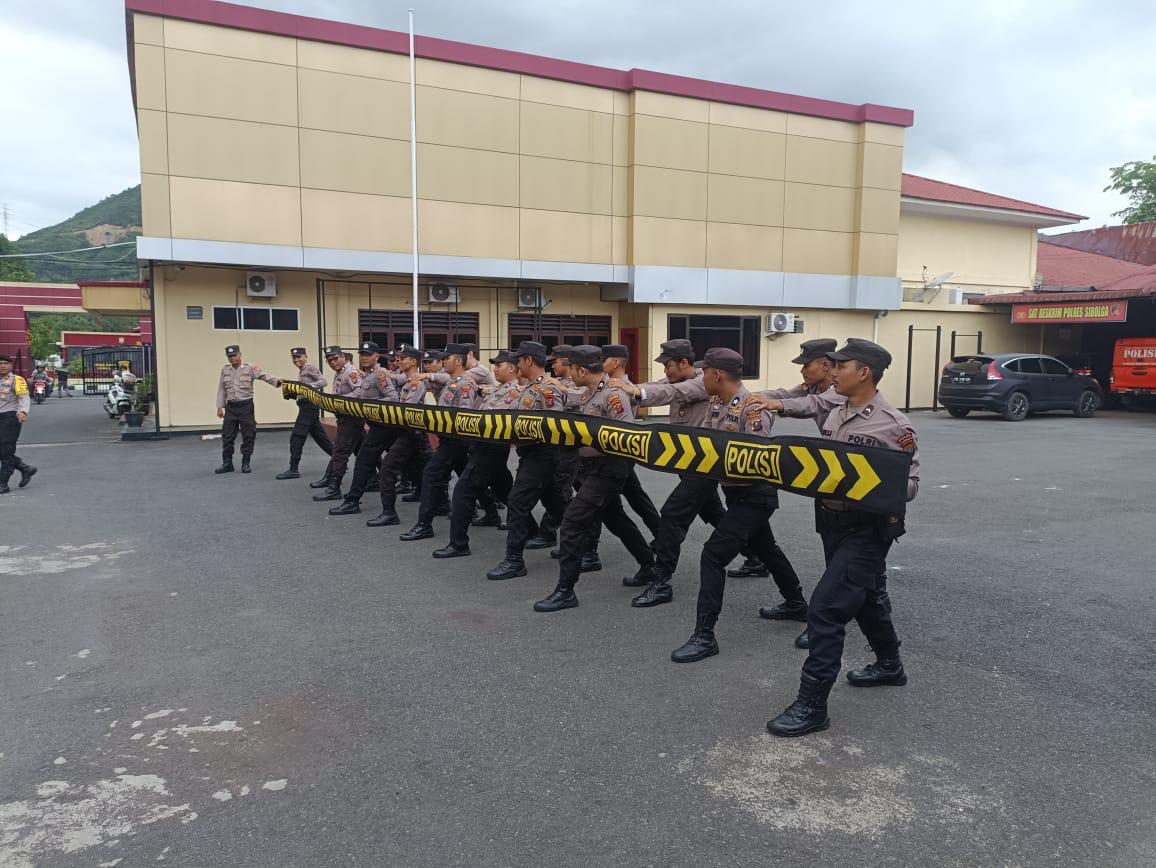 Jelang Pilkada Sibolga, Ton Dalmas Polres Sibolga Sudah Siap Mengamankan Aksi Unjuk Rasa