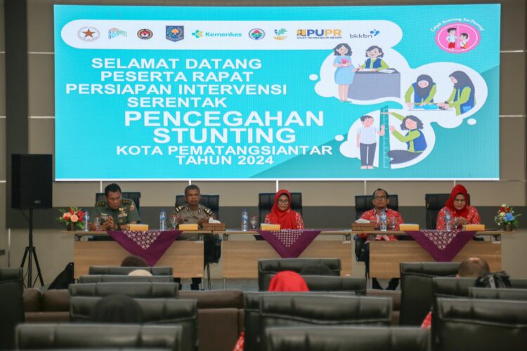 Wali Kota Pimpin Rapat Teknis Persiapan Intervensi Serentak Cegah Stunting Kota Pematangsiantar Tahun 2024