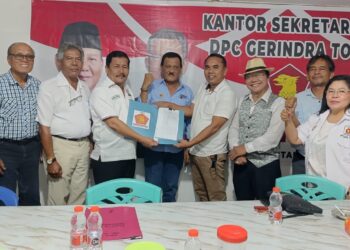 Mendaftar ke Partai Gerindra, Bacalon Thurman Hutapea : Visi-Misi kita Senafas dengan Pak Prabowo