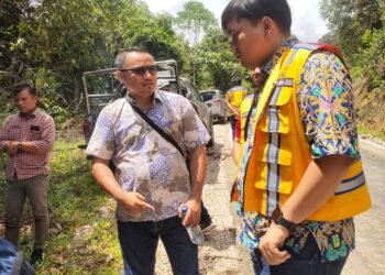 Pemkab Pakpak Bharat dan Tim Balai Besar Pelaksana Jalan Nasional Wilayah Sumut Laksanakan Penelitian Lapangan Serah Terima Hibah Barang Milik Negara