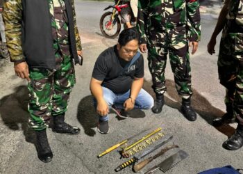 Antisipasi Tawuran, Polsek Siantar Selatan Laksanakan KYRD dan Sejumlah Senjata Tajam Diamankan