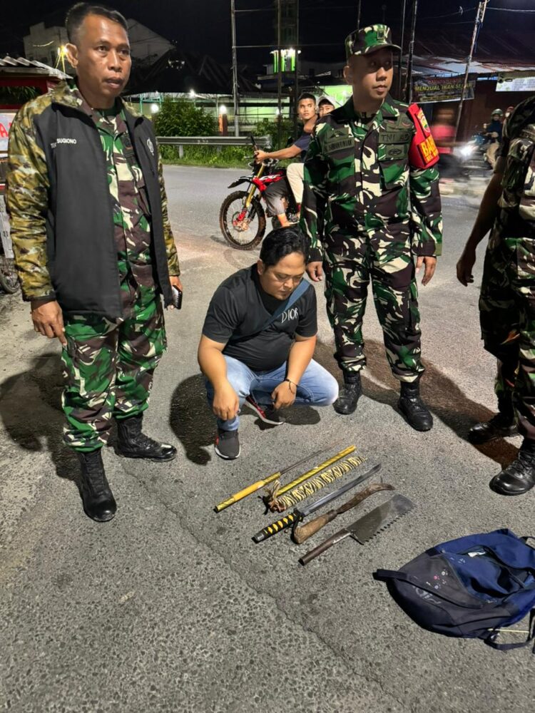 Antisipasi Tawuran, Polsek Siantar Selatan Laksanakan KYRD dan Sejumlah Senjata Tajam Diamankan