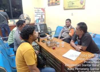 Saling Lapor,  Perkara Penganiayaan Berhasil Dimediasi Polsek Siantar Barat 
