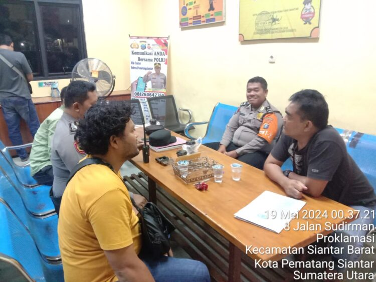 Saling Lapor,  Perkara Penganiayaan Berhasil Dimediasi Polsek Siantar Barat 