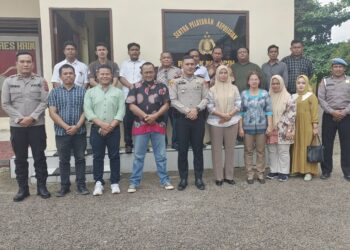 Pendekatan Lintas Sektoral Polsek Kotarih Guna Pastikan Pemilukada Damai