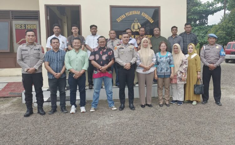 Pendekatan Lintas Sektoral Polsek Kotarih Guna Pastikan Pemilukada Damai