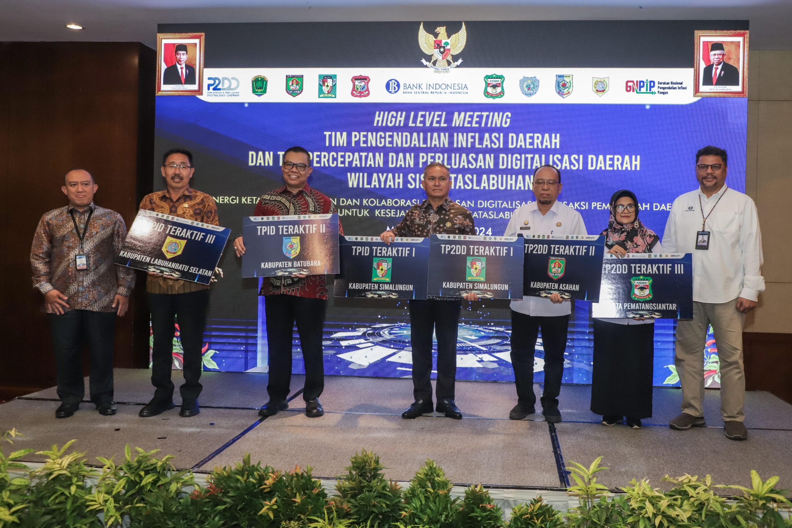 Pemko Pematangsiantar Raih Penghargaan TP2DD Teraktif III Di Wilayah Kerja KPw BI Pematangsianțar