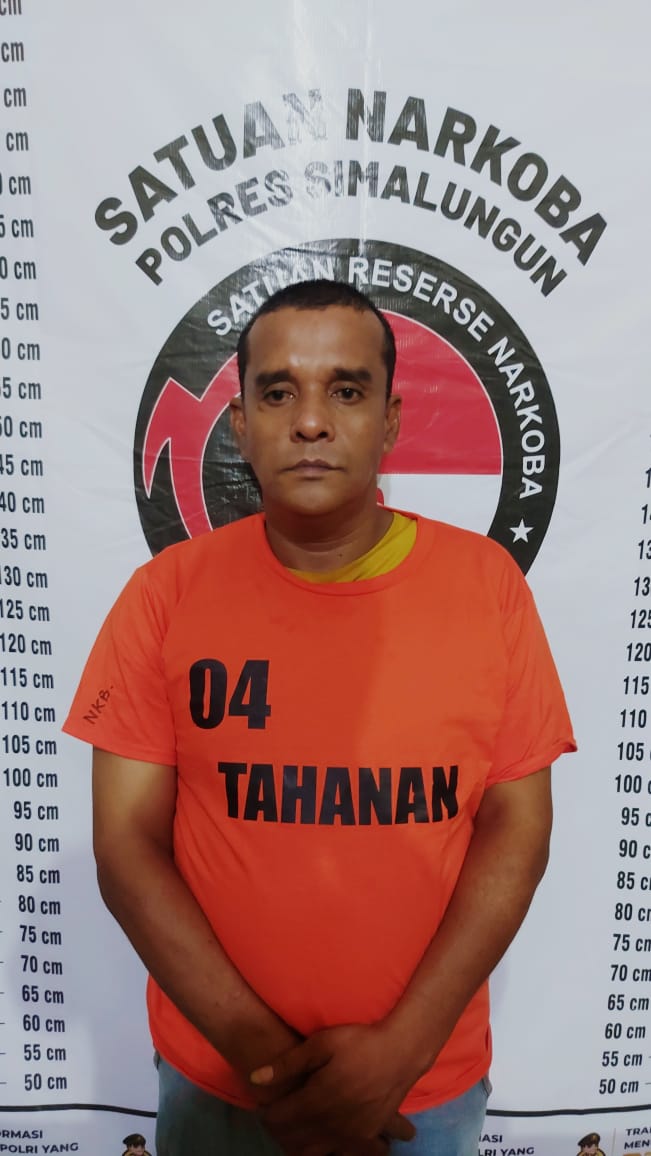 Polres Simalungun Berhasil Tangkap Azad Pengedar Narkoba di Simpang Dolok Merangir