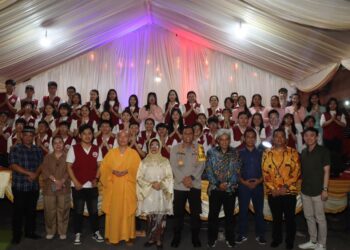 Kapolres Pematangsiantar Hadiri Perayaan Waisak Tahun 2024 di Vihara Samiddha Bahgya