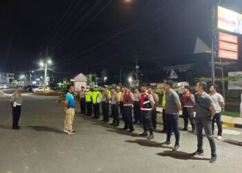 Polres Simalungun Giat Gelar l Blue Light Patrol untuk Menjaga Kamtibmas 