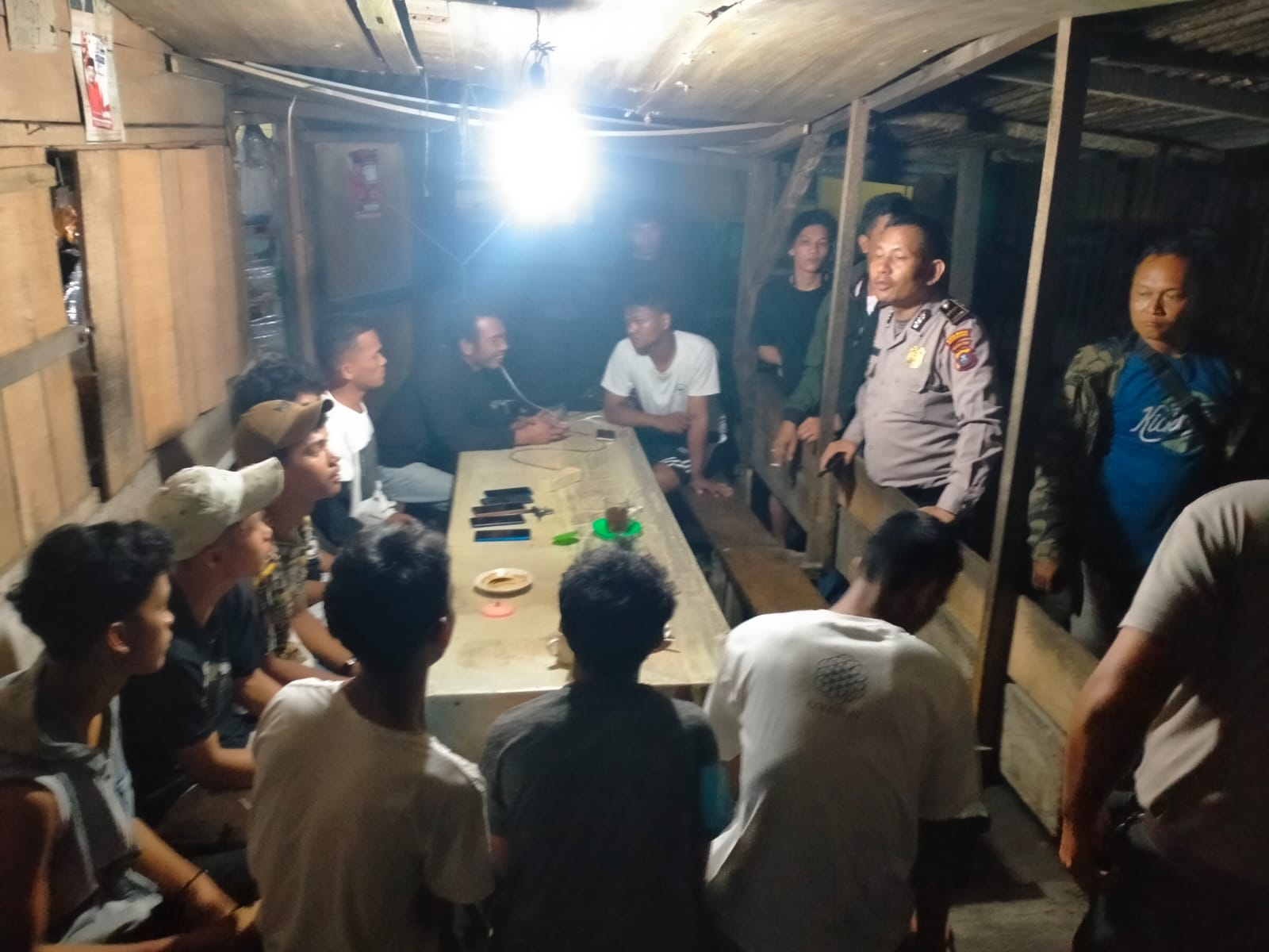 Polsek Siantar Utara Patroli Sampai Subuh Mengantisipasi Aksi Tawuran