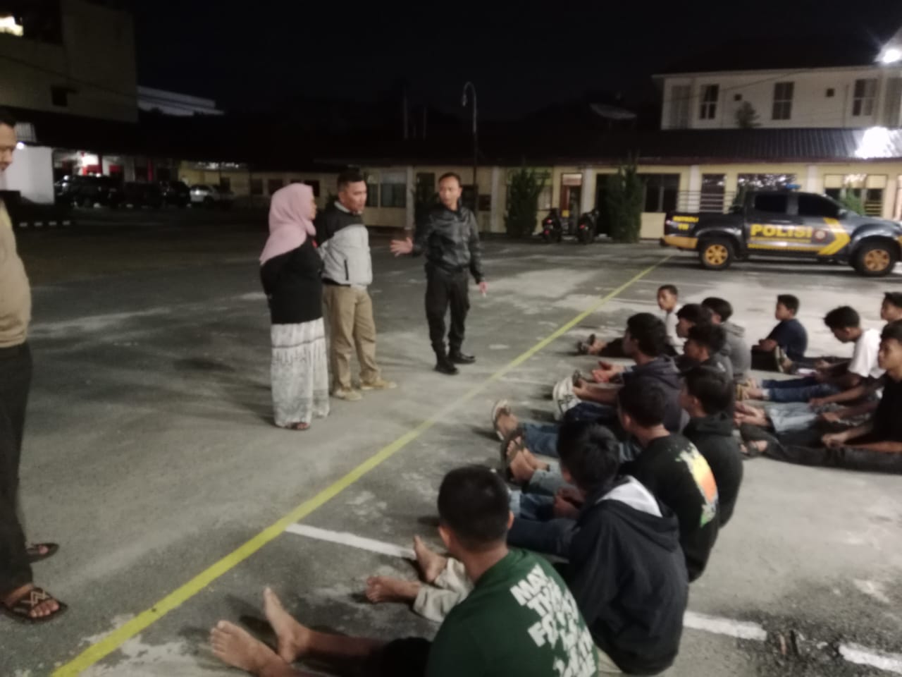 Polres Pematangsiantar Gagalkan Tawuran, 15 Remaja Bawa Senjata Tajam Diamankan