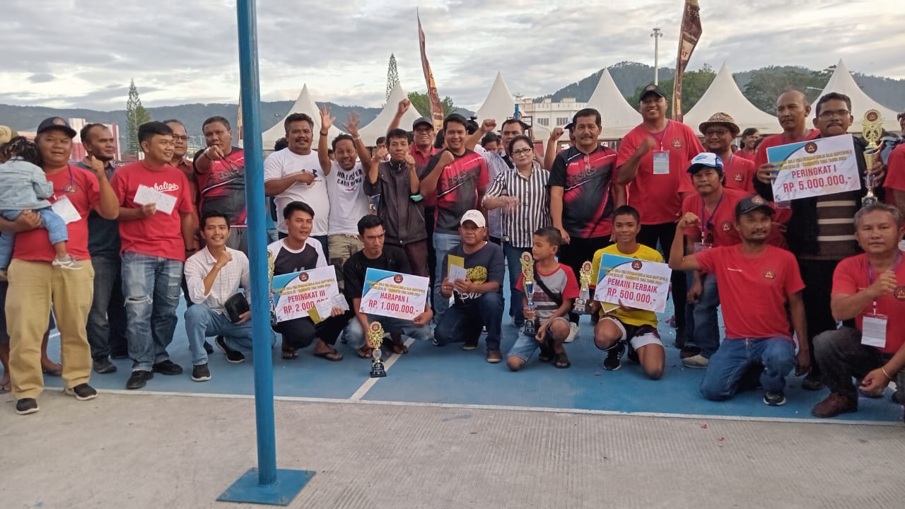 Inisiator Turnamen Voli, Thurman Hutapea: Momen Ini Upaya Melahirkan Atlet Unggul di Toba