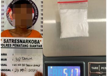 Pengedar Sabu Asal Simalungun Diringkus, Polres Pematangsiantar Sita Sabu 5,17 Gram