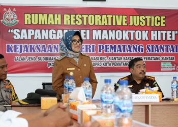 Wali Kota Pematangsiantar Hadiri Penyerahan Surat Keputusan Penyelesaian Perkara Penganiayaan dengan RJ 