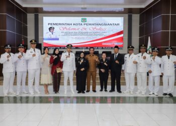 Wali Kota dr Susanti Ambil Sumpah/Janji 46 Pejabat Administrator dan Pengawas di Lingkungan Pemko Pematangsiantar