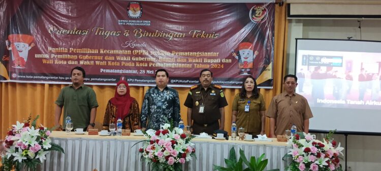 Polres Pematangsiantar Lakukan Pengamanan Bimtek dan Orientasi Tugas PPK se Kota Pematangsiantar
