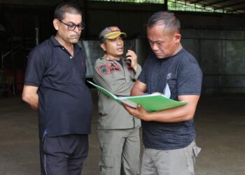 Tim Patroli Penegakan Perda Pakpak Bharat Monitoring Memeriksa Kelengkapan Penanggulangan Bencana Kebakaran