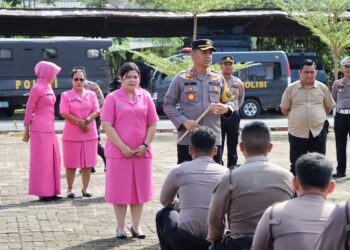 Pembinaan Bintara Remaja Disambut Baik Kapolres Tapteng