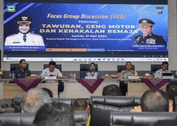 Wali Kota Pematangasintar Ajak Seluruh Elemen Bergandengan Tangan Dan Saling Mendukung Untuk Menekan Kenakalan Remaja