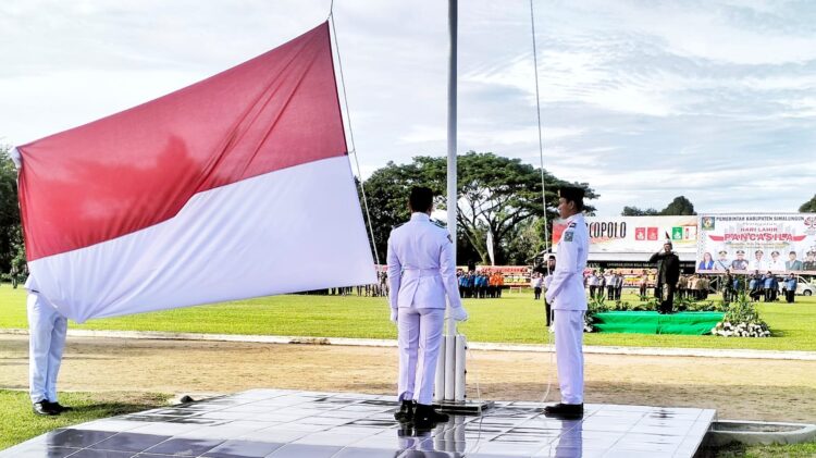 Pemkab Simalungun Gelar Upacara Peringatan Harlah Pancasila Tahun 2024