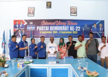 Zonny Waldi Daftar ke Partai Demokrat Sumut akan 'Bertarung' di Pilkada Kabupaten Simalungun 2024