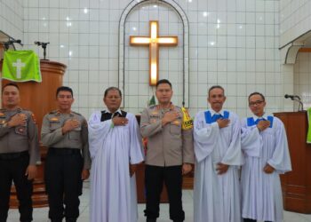 Terima Curhatan Minggu Kasih, Polres Sibolga Respon Curhatan Jemaat Gereja HKI Sibolga