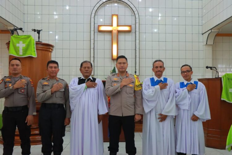 Terima Curhatan Minggu Kasih, Polres Sibolga Respon Curhatan Jemaat Gereja HKI Sibolga