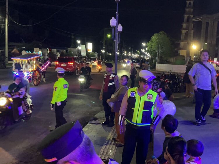 Polres Tapteng Rutin Gelar Patroli Malam Cegah Kejahatan