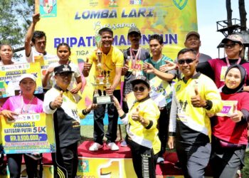 Pemkab Simalungun Gelar Lomba Lari Jarak 10 Km, 5 Km Dan 3 Km